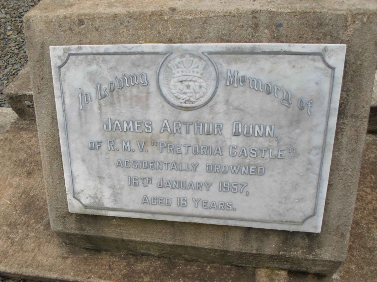 DUNN James Arthur -1957