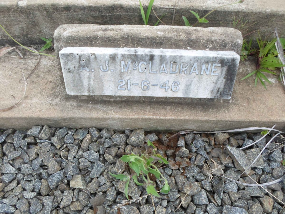 McGLADRANE A.J. -1946
