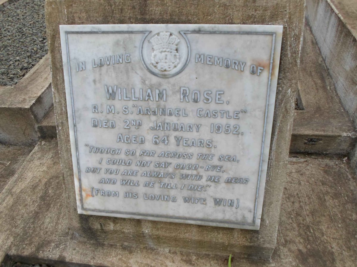 ROSE William -1952