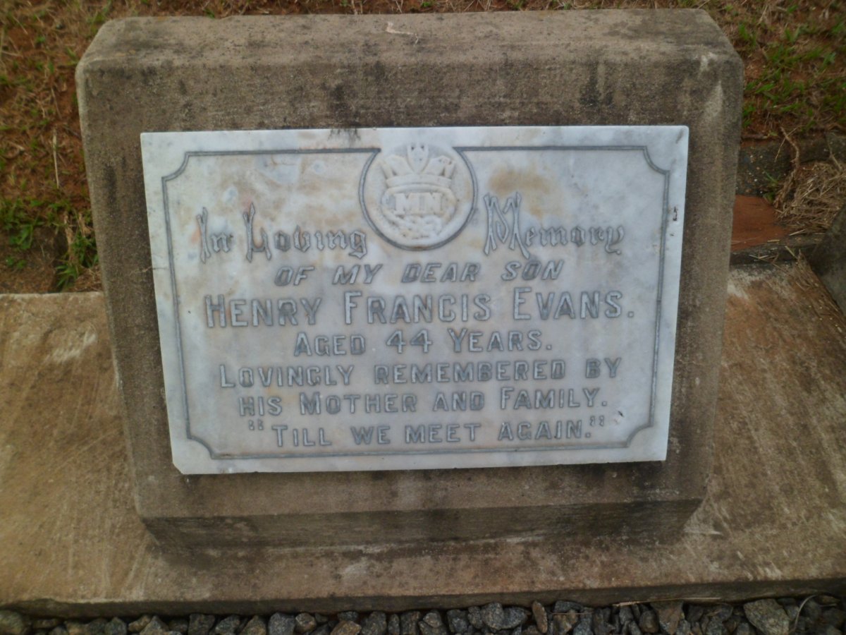 EVANS Henry Francis