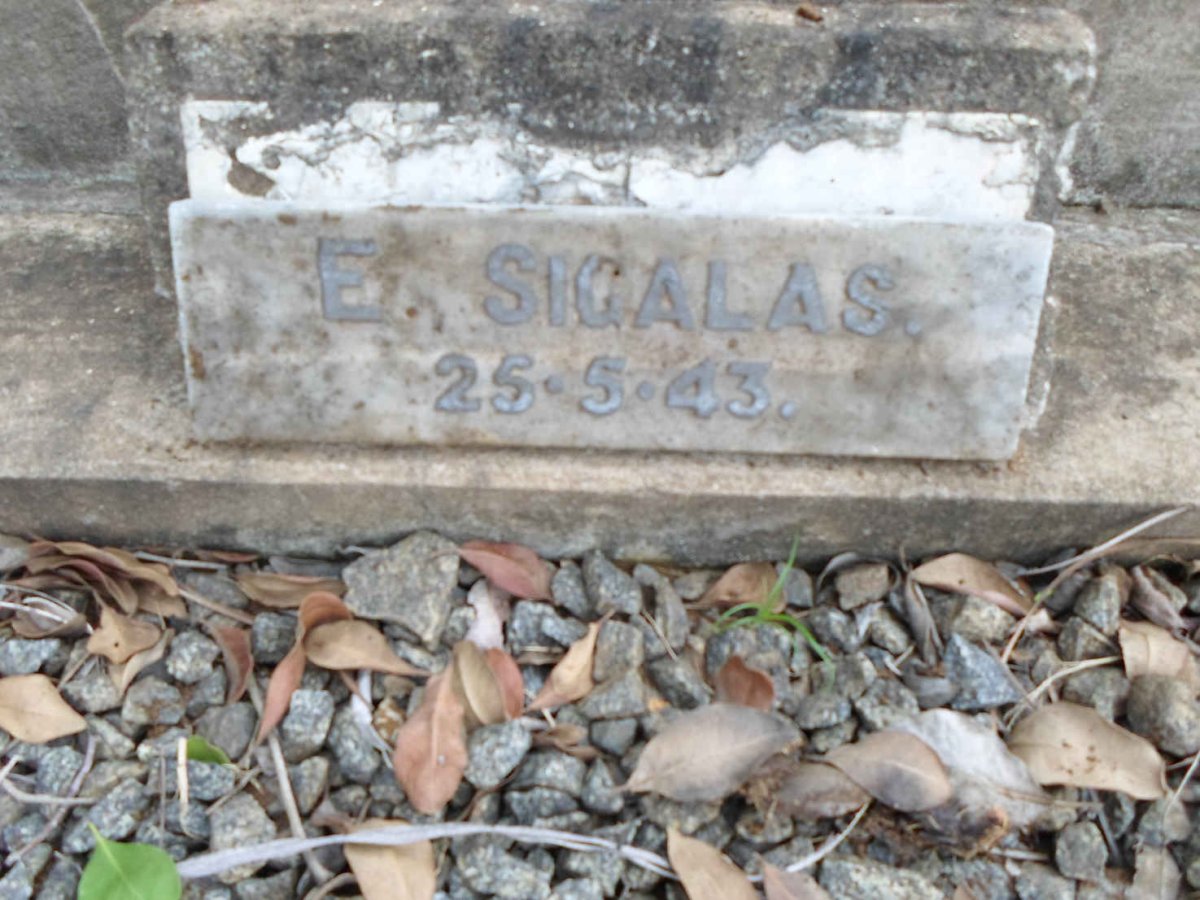 SIGALAS E. -1943