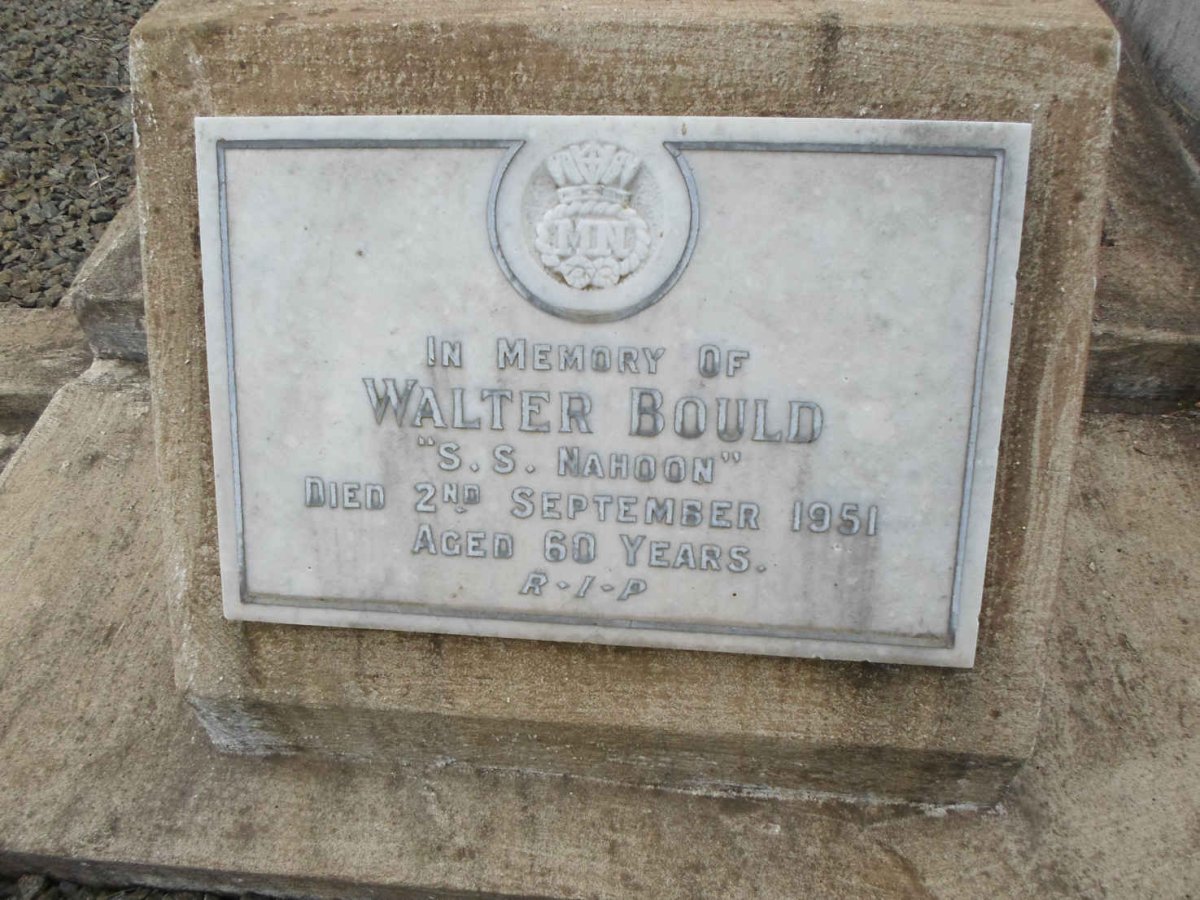 BOULD Walter -1951