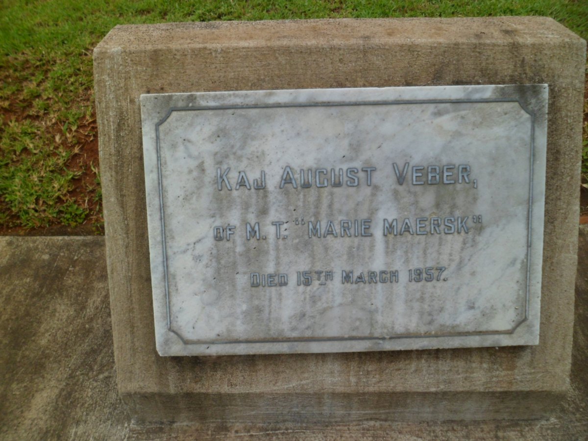 VEBER Kaj August -1957
