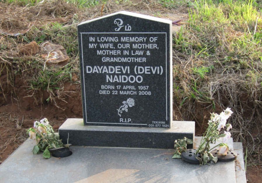 NAIDOO Dayadevi 1957-2008