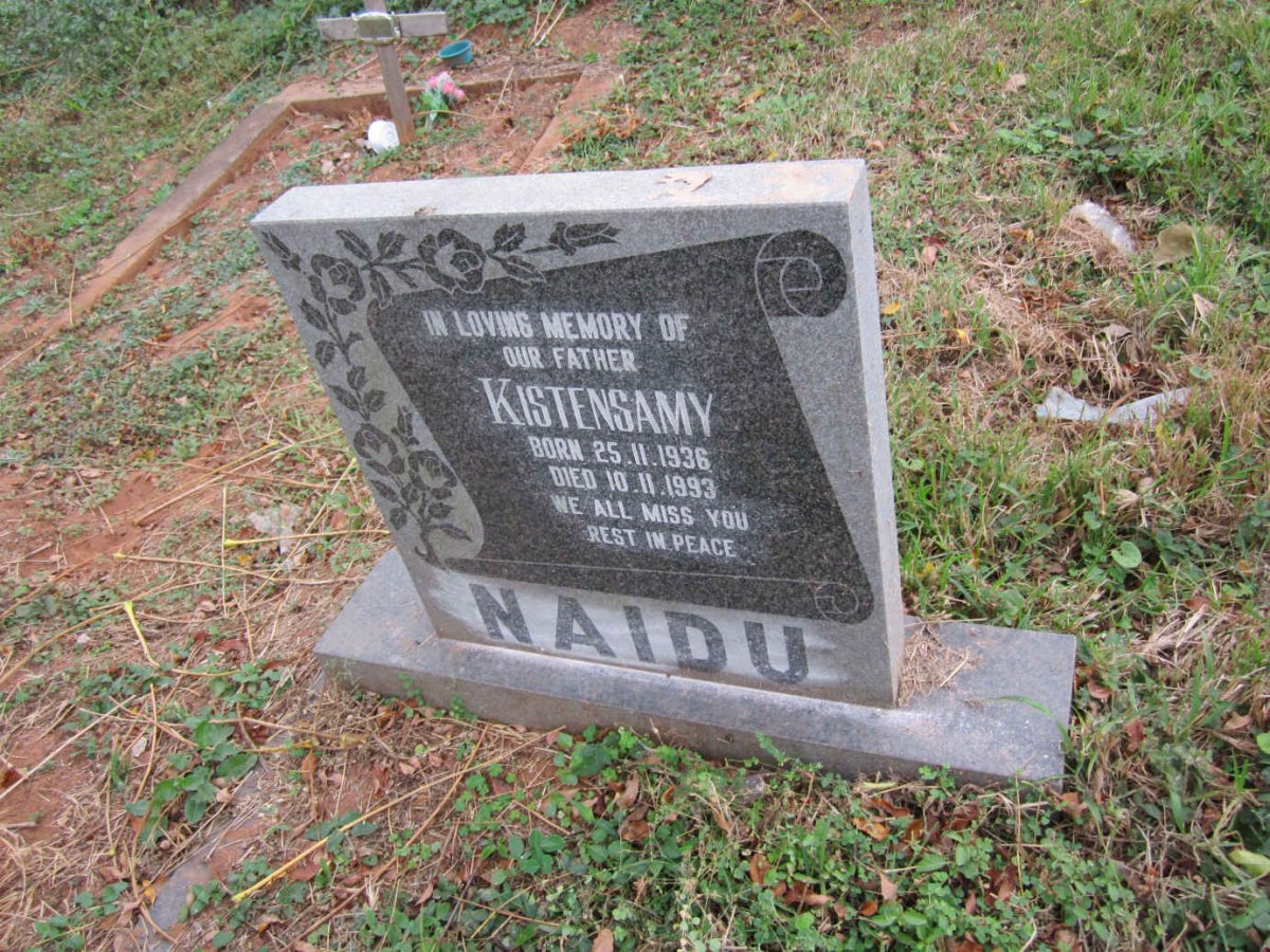 NAIDU Kistensamy 1936-1993