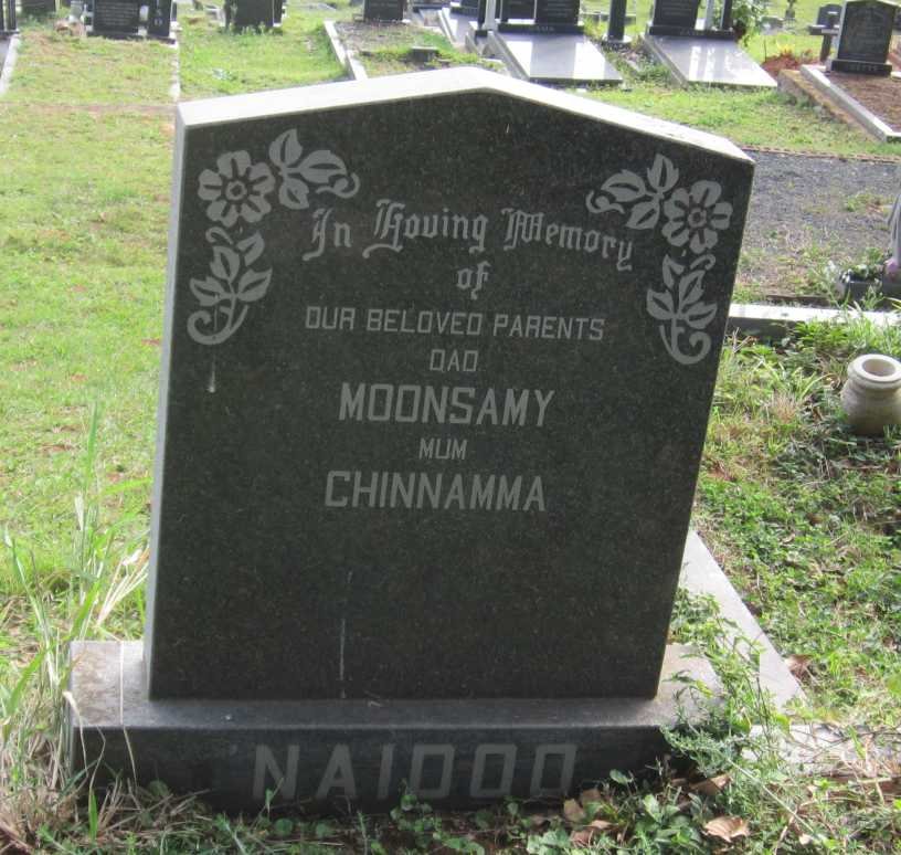 NAIDOO Moonsamy &amp; Chinnamma