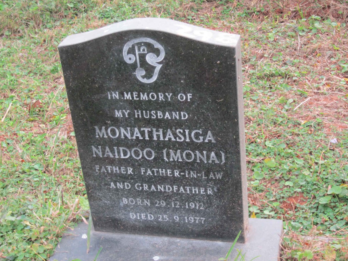 NAIDOO Monathasiga 1912-1977