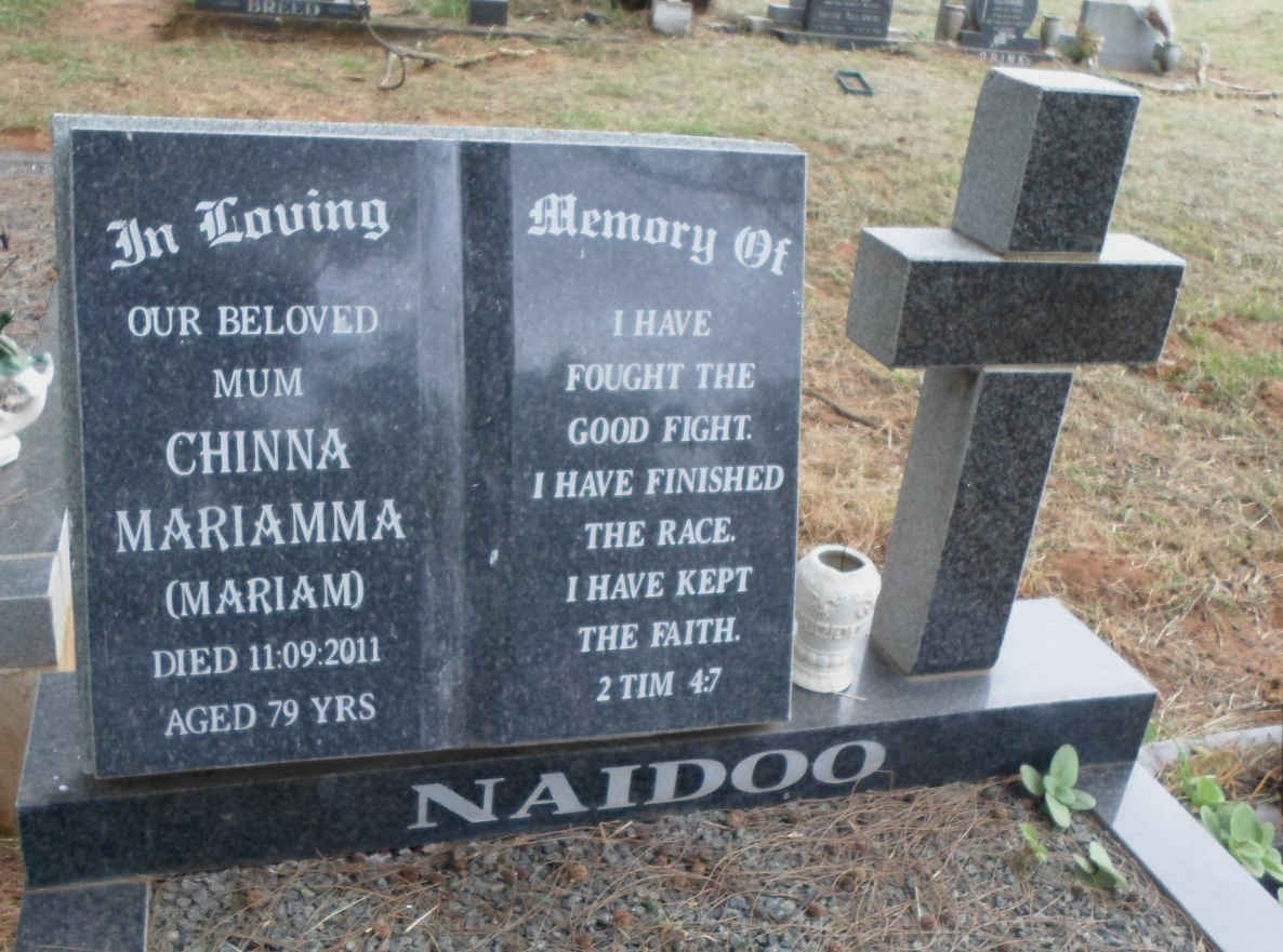 NAIDOO Chinna Mariamma -2011