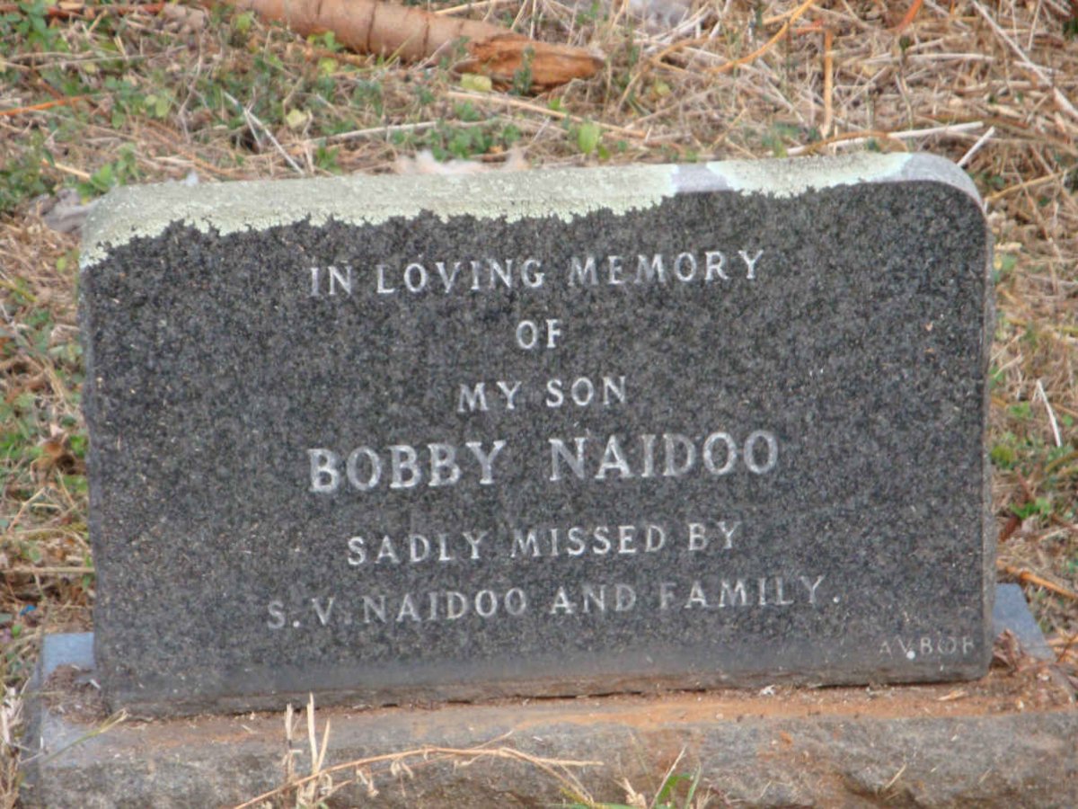 NAIDOO Bobby -1962