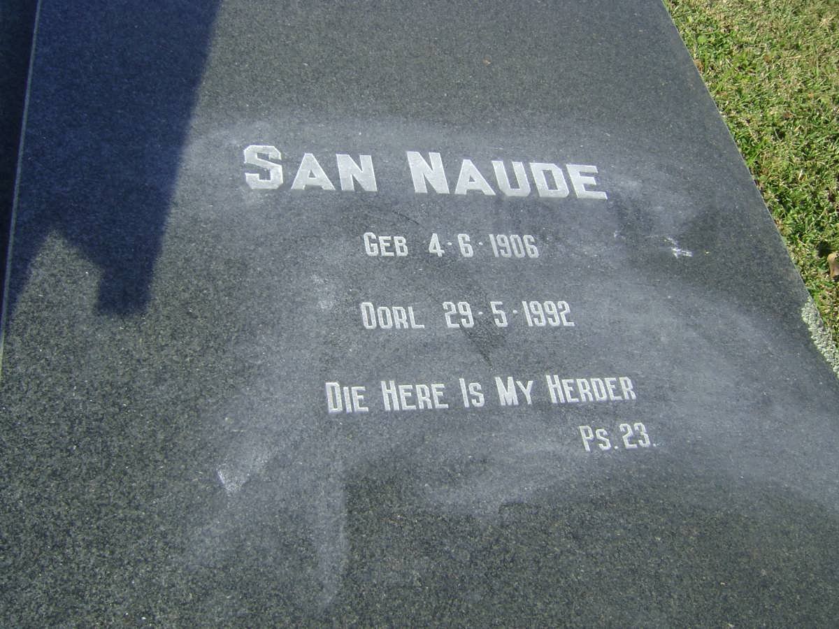 NAUDE San 1906-1992