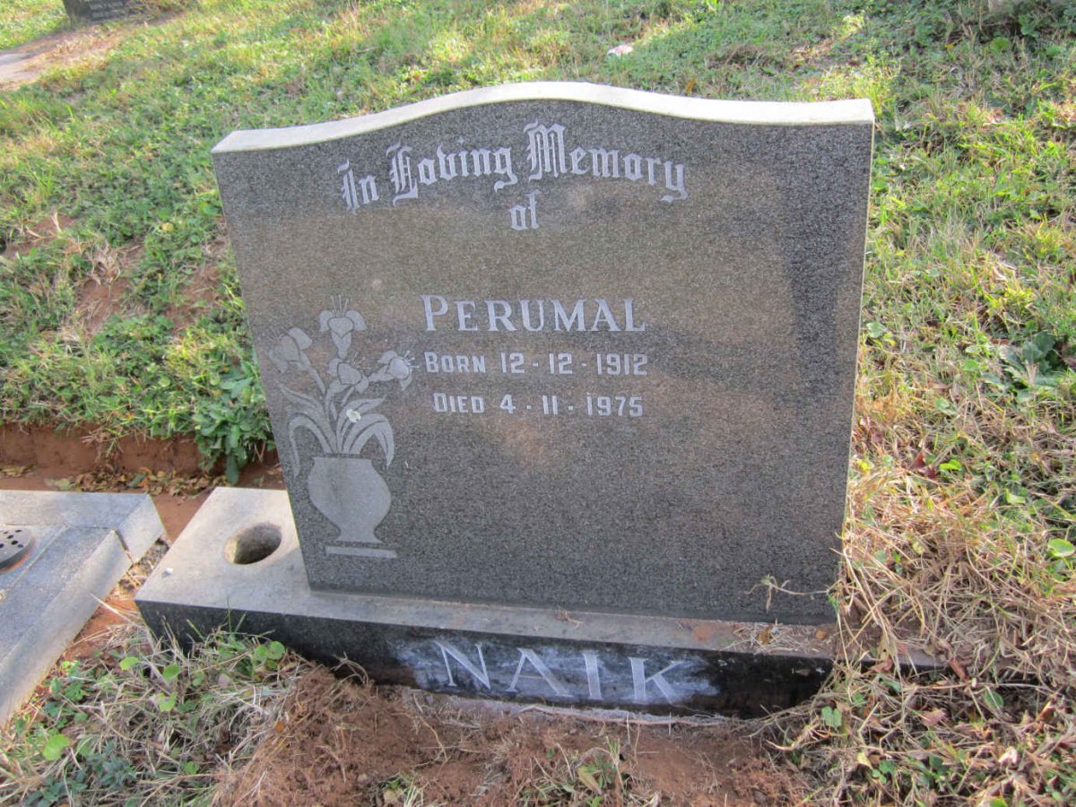 NAIK Perumal 1912-1975