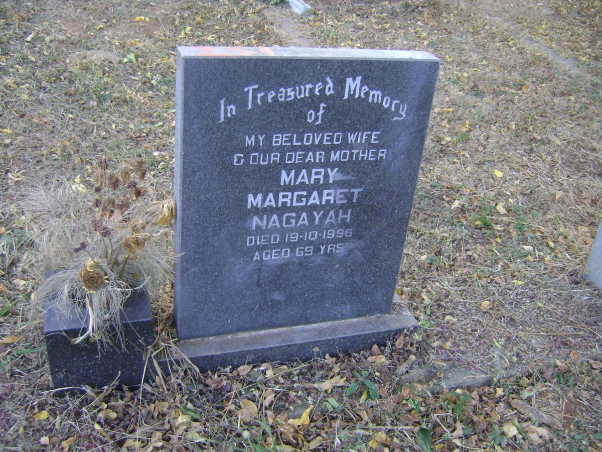 NAGAYAH Mary Margaret -1996