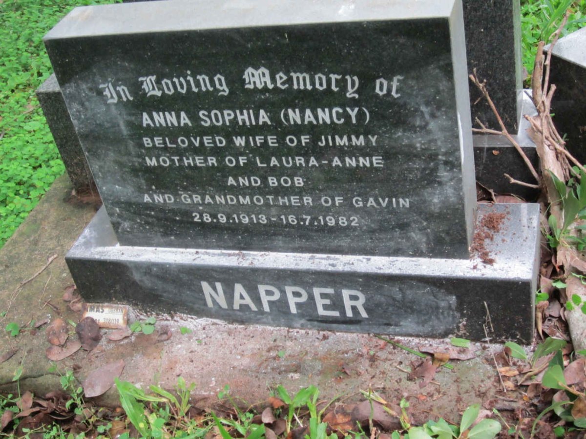 NAPPER Anna Sophia 1913-1982