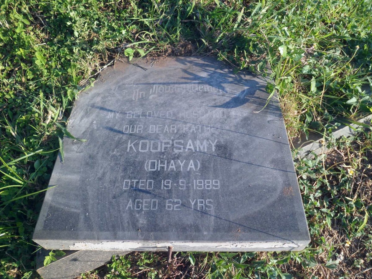 NAIDU Koopsamy -1989