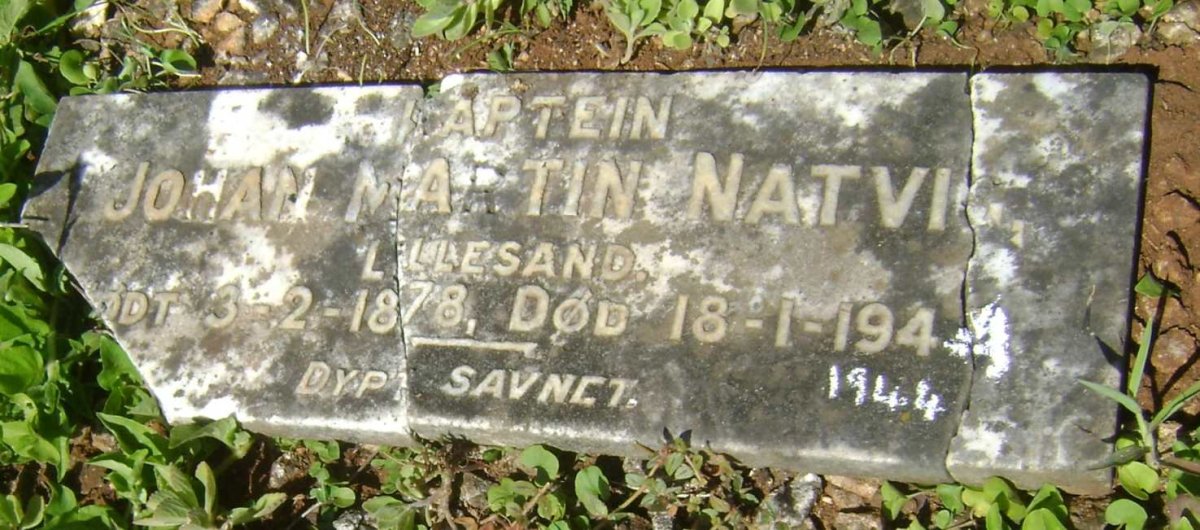 NATVIG Johan Martin 1878-1944