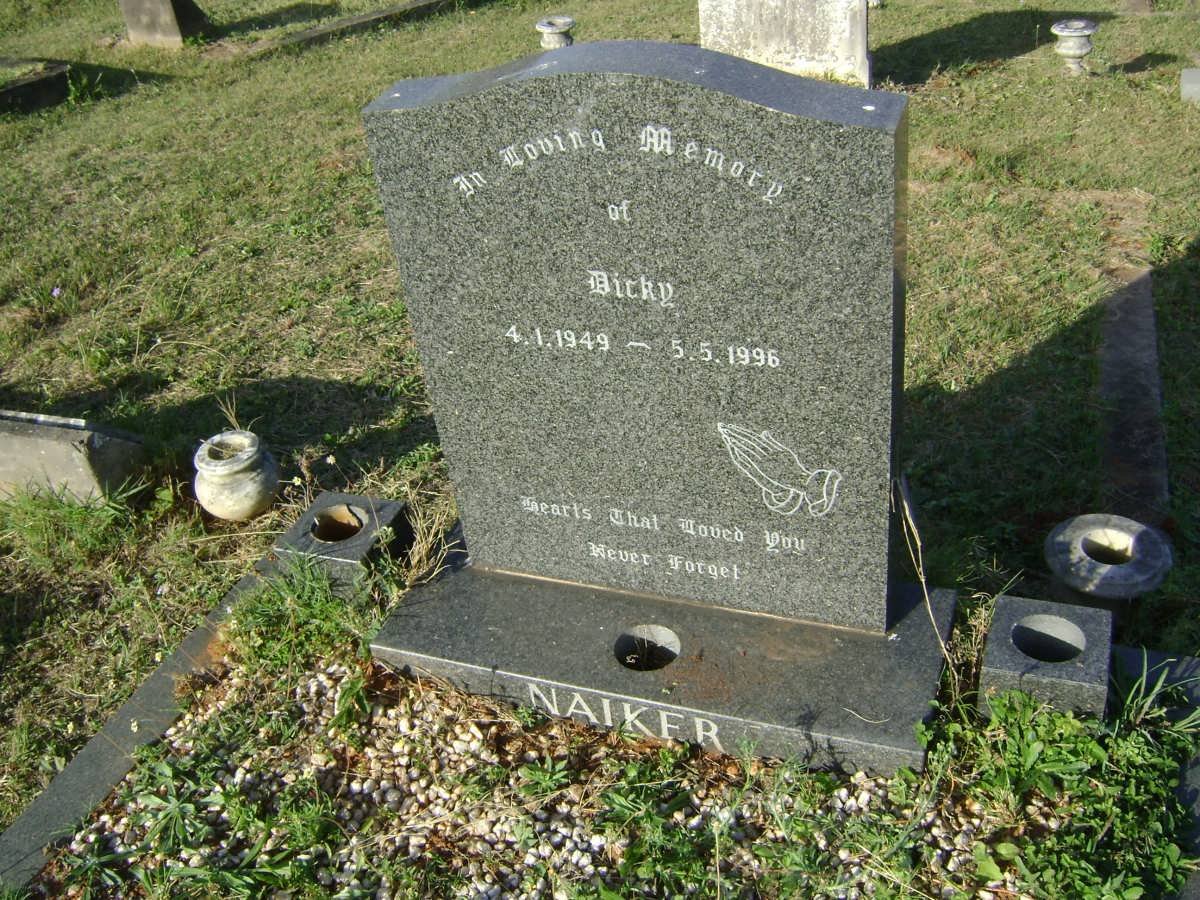NAIKER Bicky 1949-1996