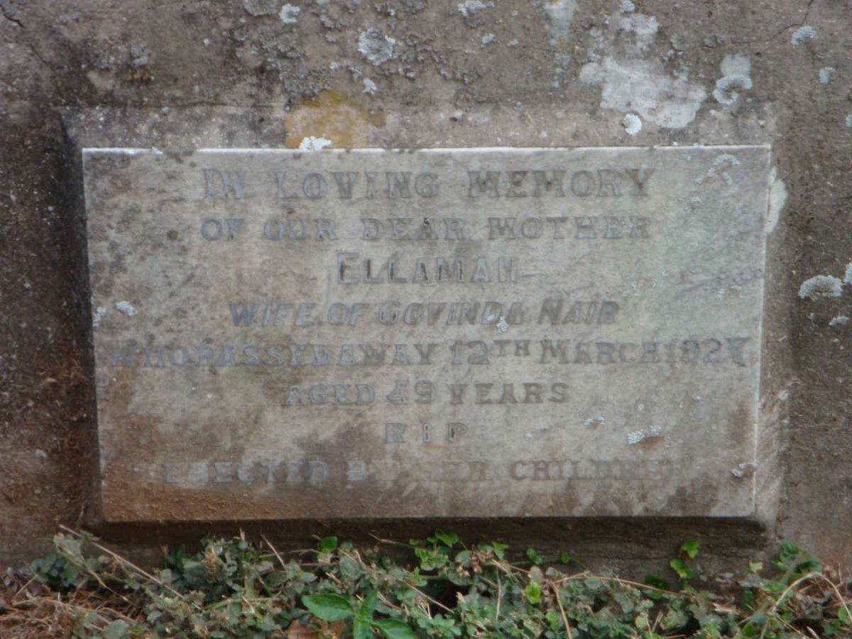 NAIR Ellamah -1927