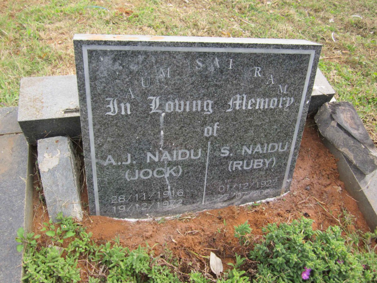 NAIDU A.J. 1916-1972 &amp; S. 1927-2006