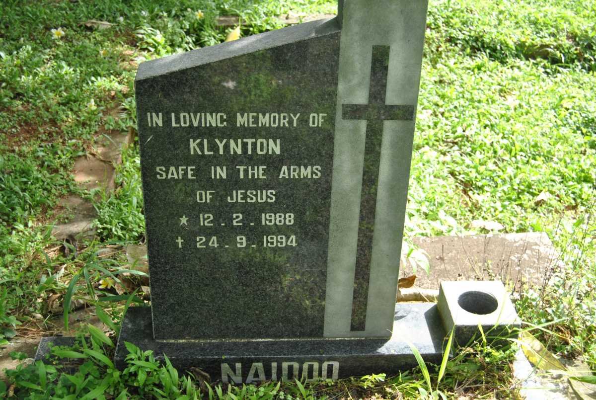 NAIDOO Klynton 1988-1994
