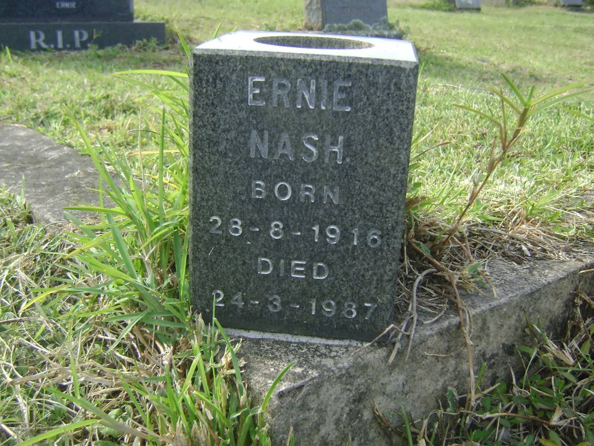 NASH Ernie 1916-1987