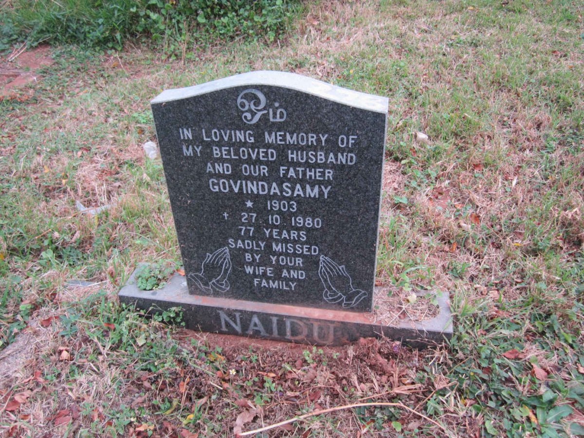 NAIDU Govindasamy 1903-1980