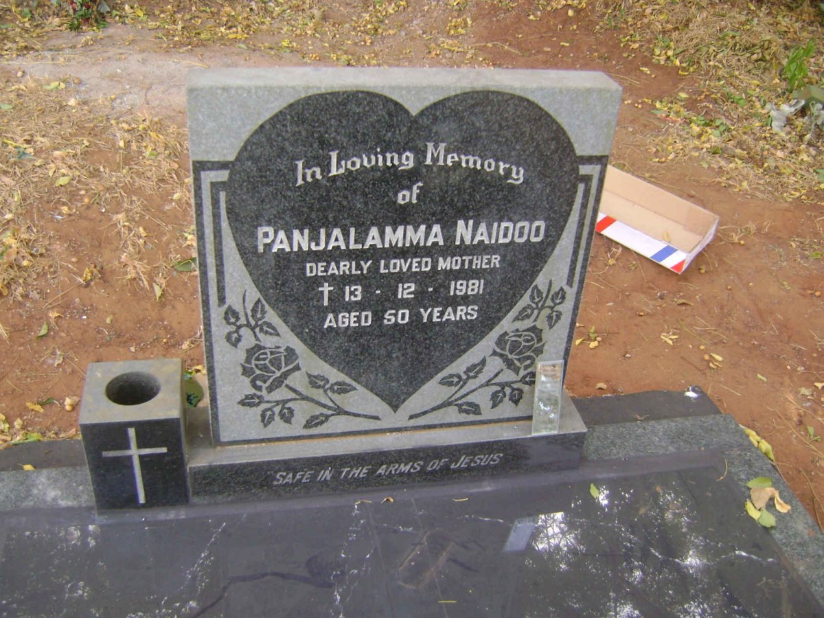 NAIDOO Panjalamma -1981