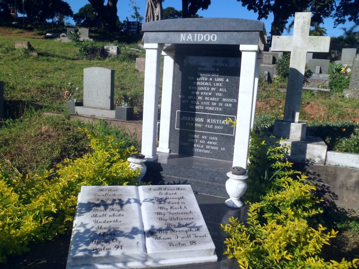NAIDOO Johnson Kistiah 1949-2007