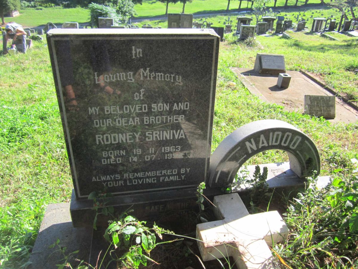 NAIDOO Rodney Sriniva 1963-1994
