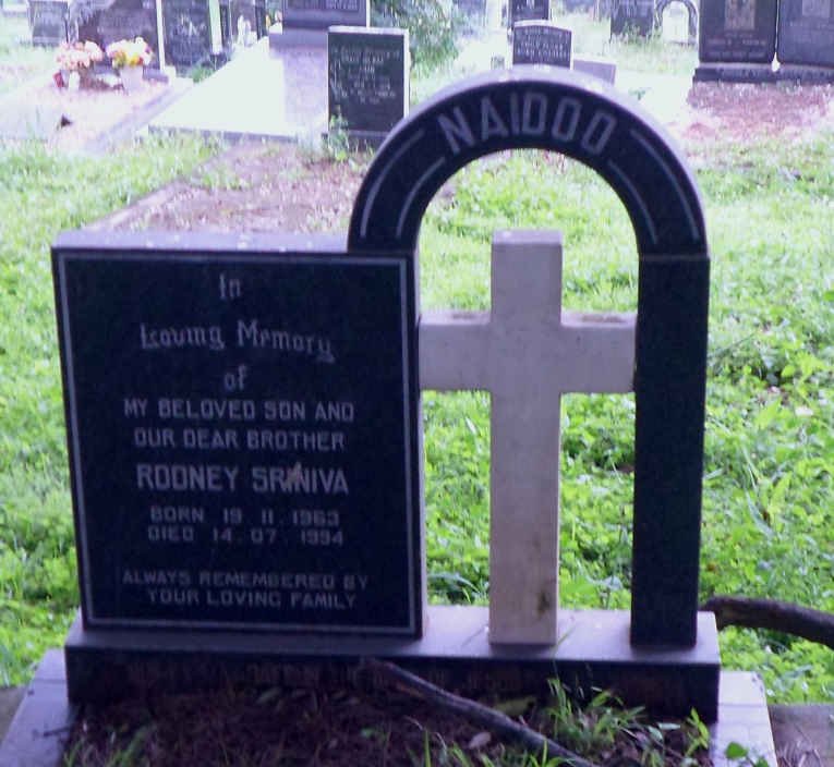 NAIDOO Rodney Sriniva 1963-1994