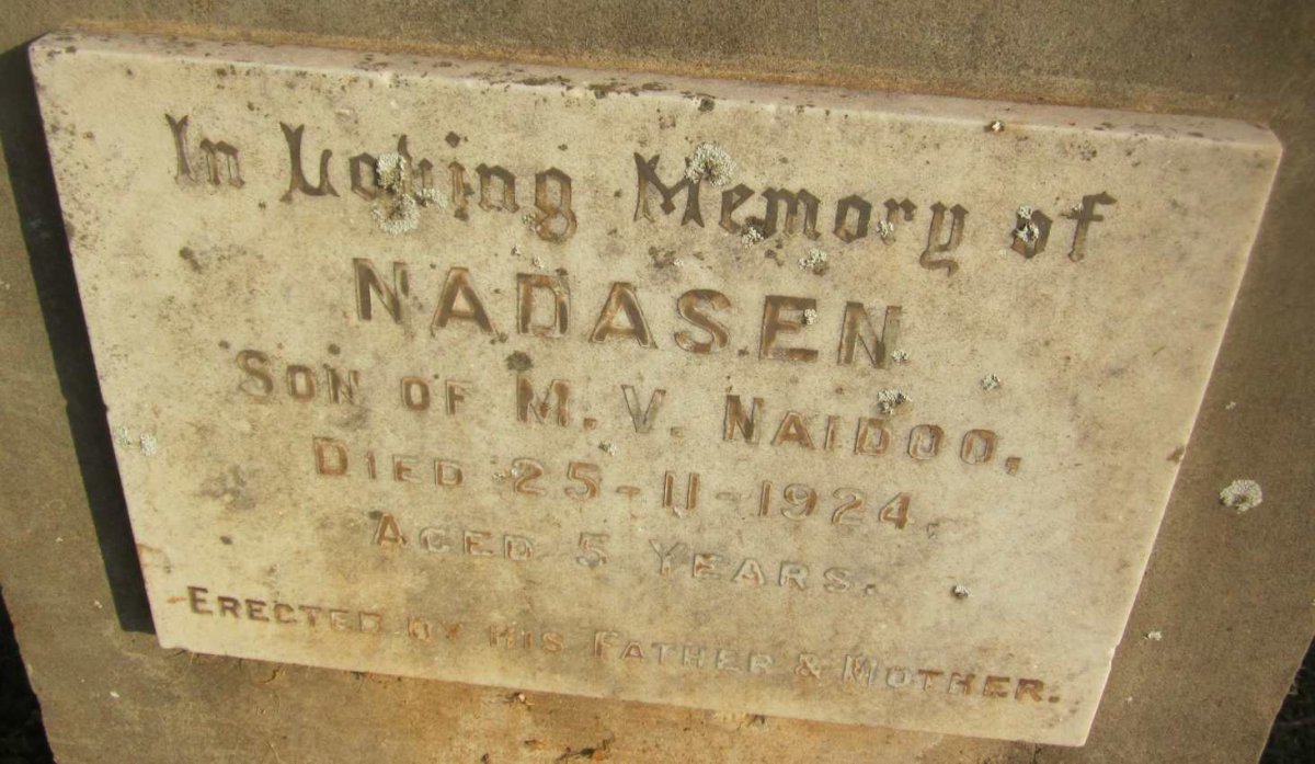 NAIDOO Nadasen -1924