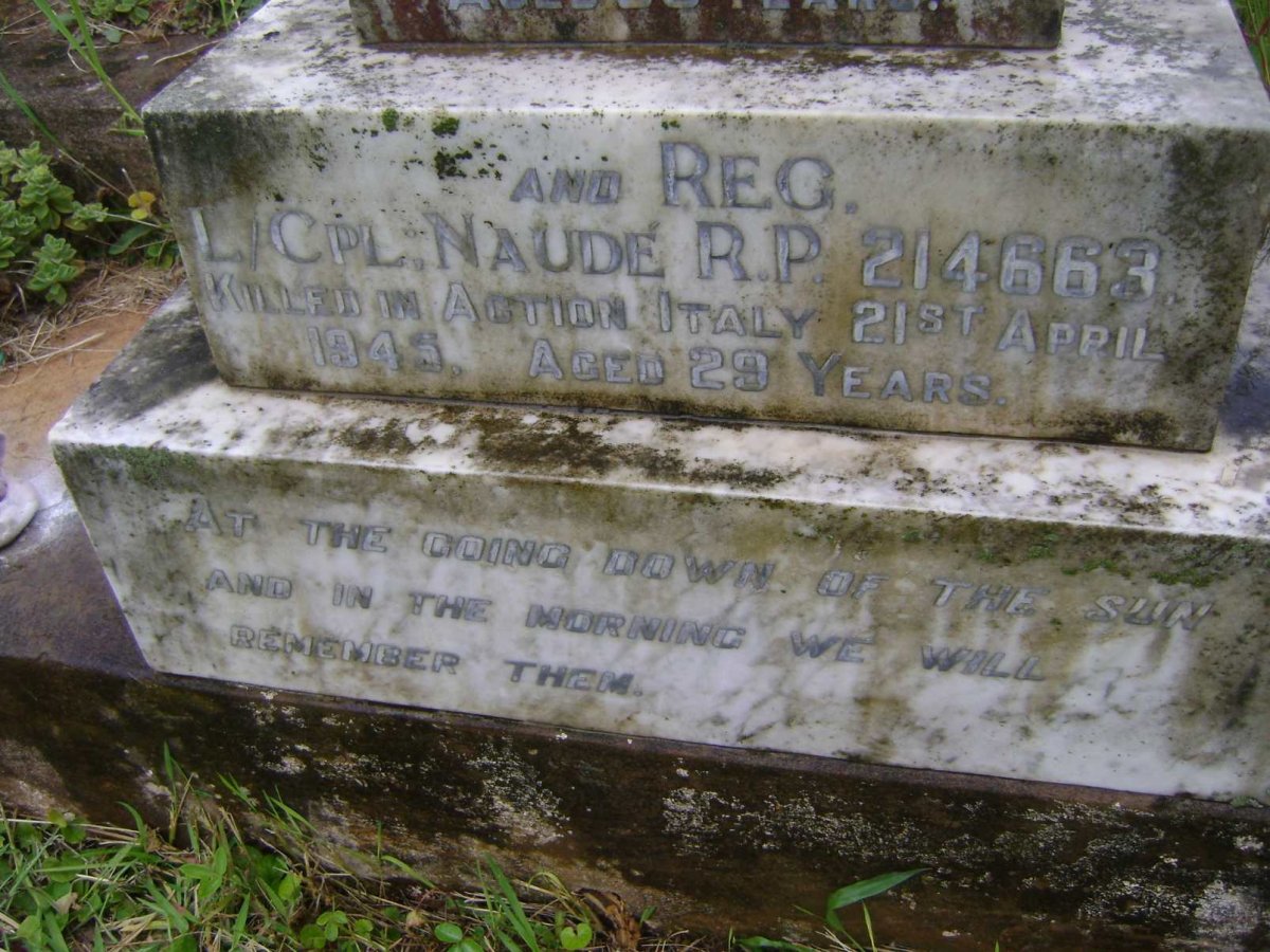 NAUDE R.P. -1945