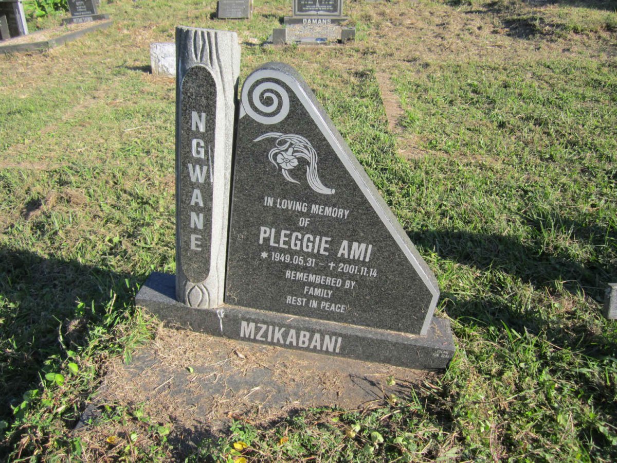 NGWANE Pleggie Ami 1949-2001