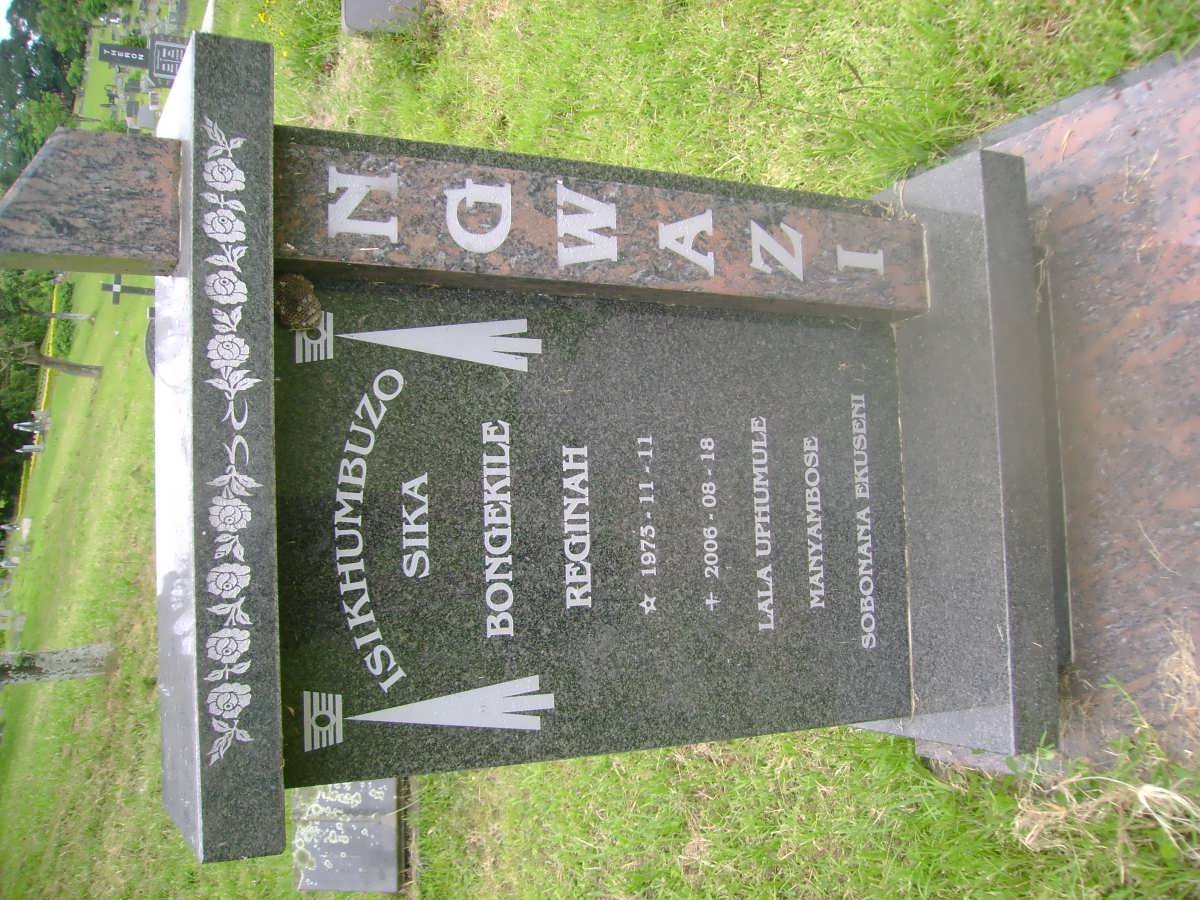 NGWAZI Bongekile Reginah 1973-2006