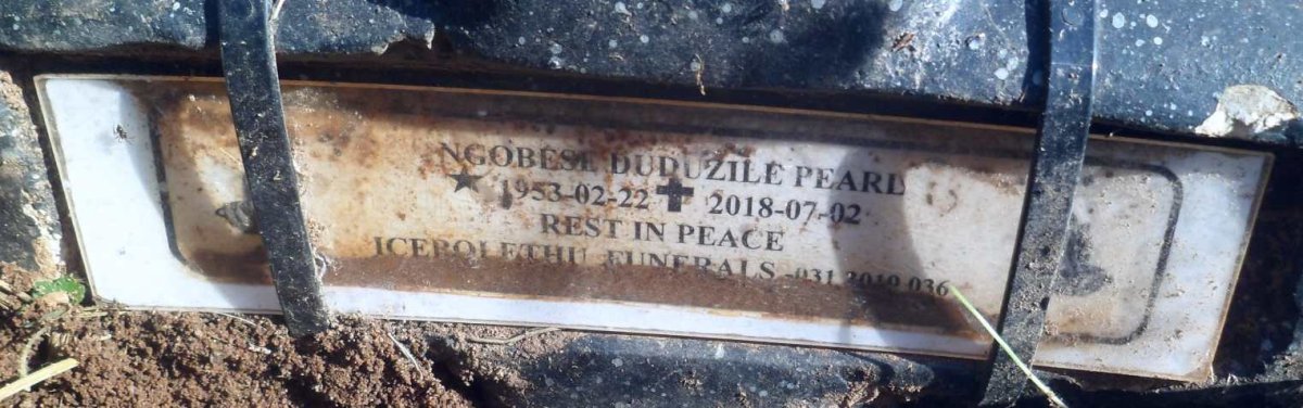 NGOBESE Duduzile Pearl 1953-2018