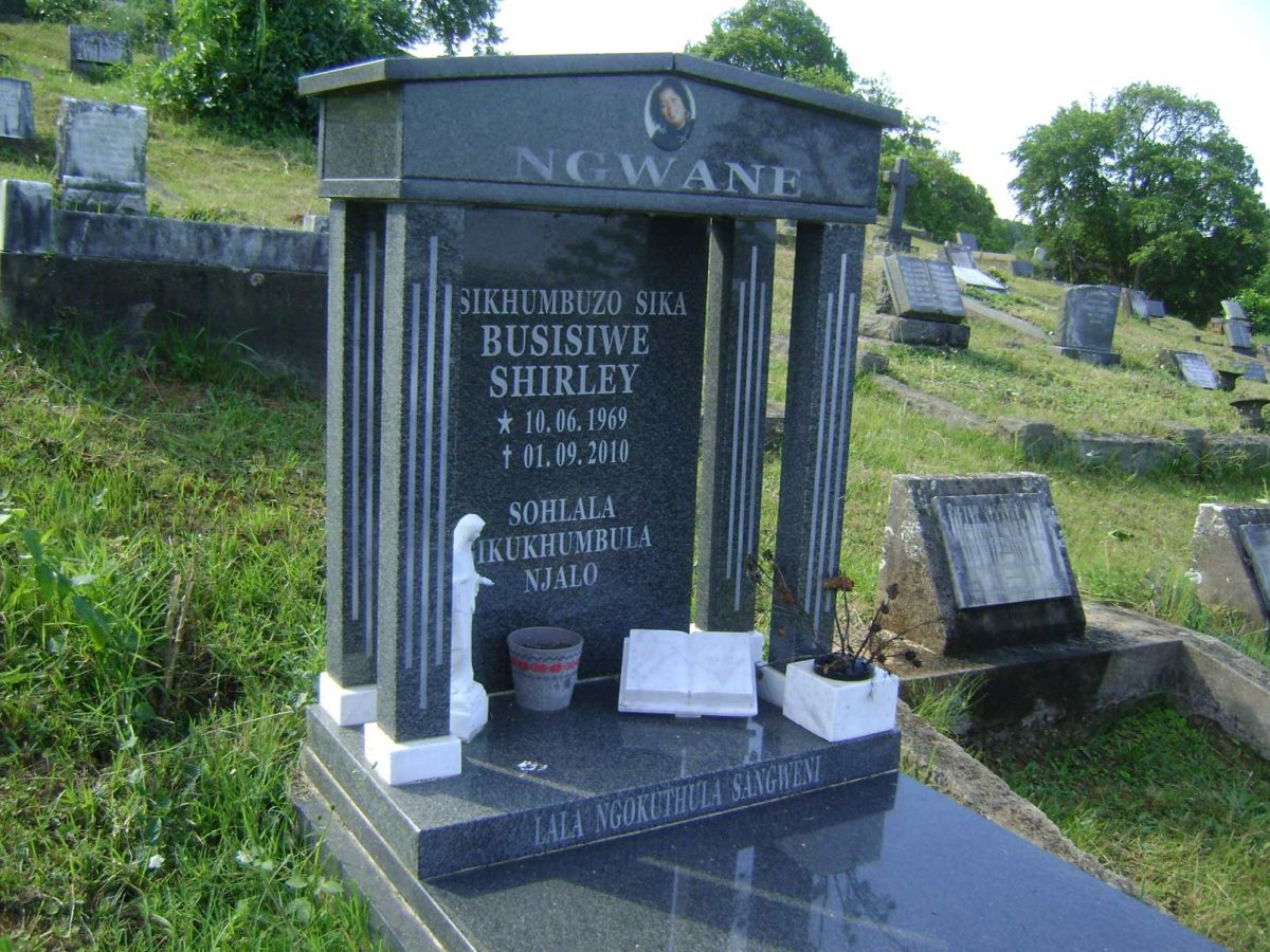 NGWANE Busisiwe Shirley 1969-2010
