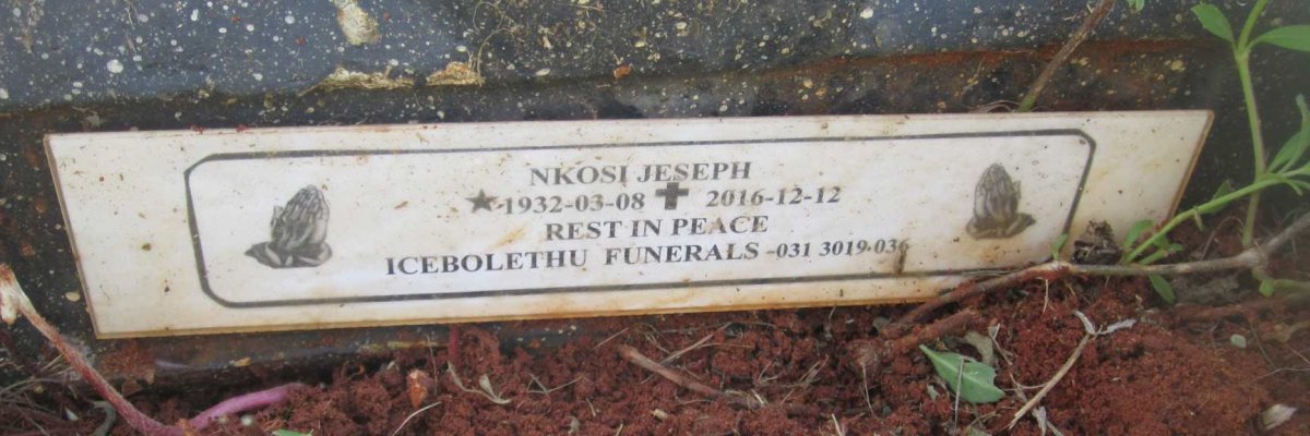 NKOSI Jeseph 1932-2016