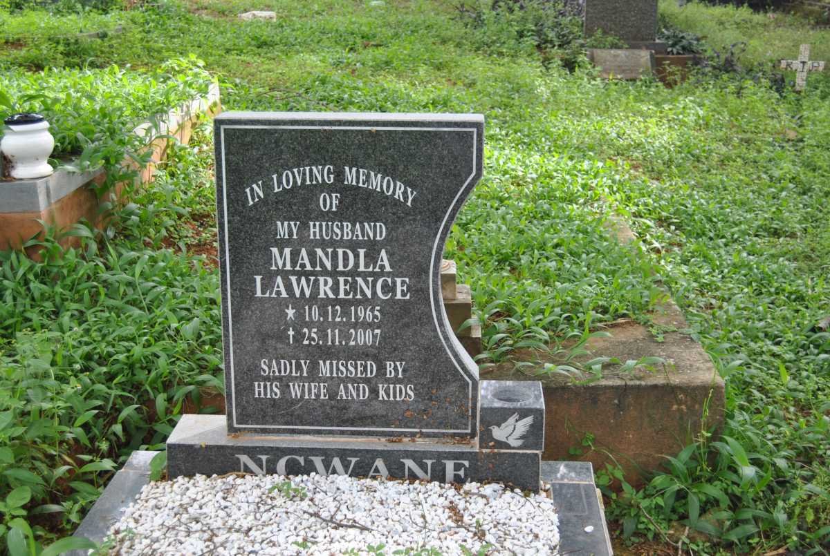 NCWANE Mandla Lawrence 1965-2007