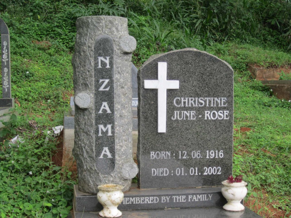 NZAMA Christine June-Rose 1916-2002