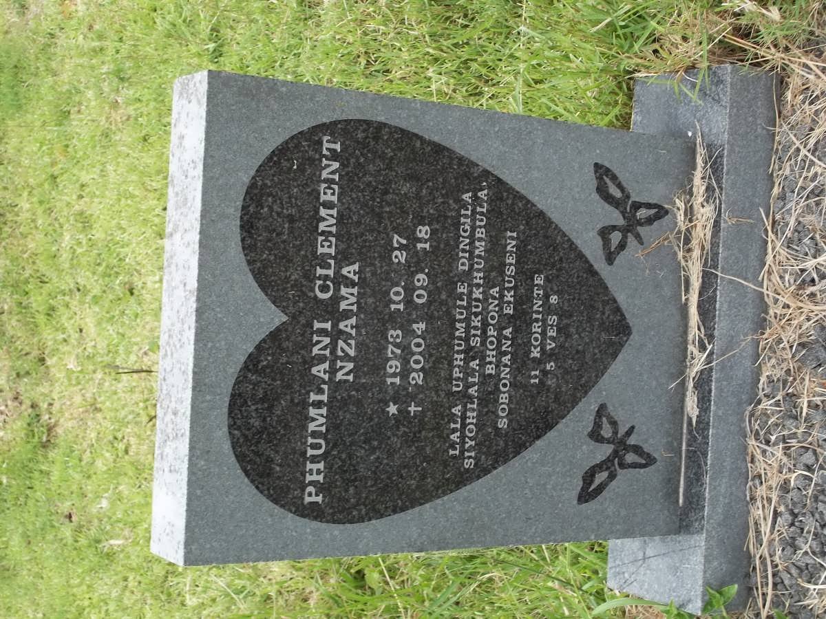 NZAMA Phumlani Clement 1973-2004