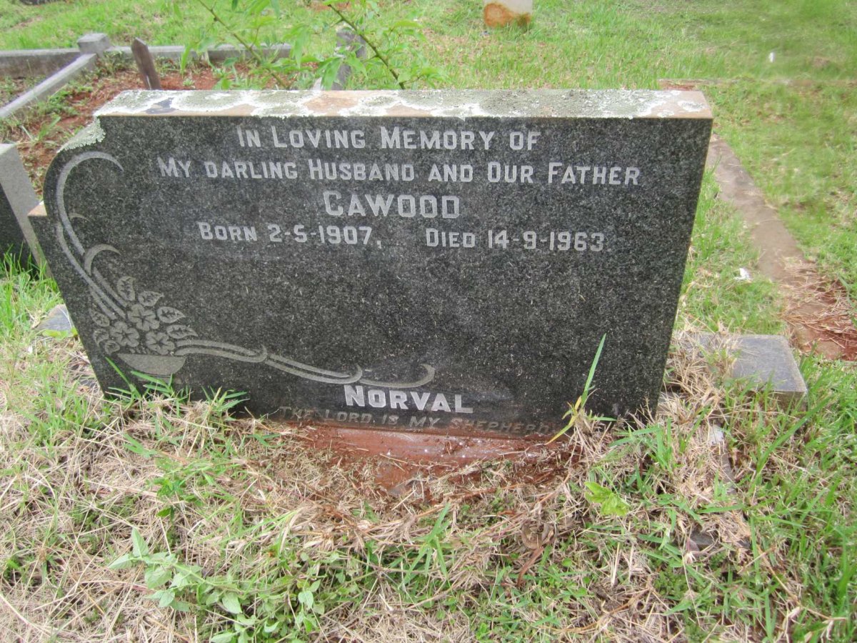 NORVAL Cawood 1907-1963