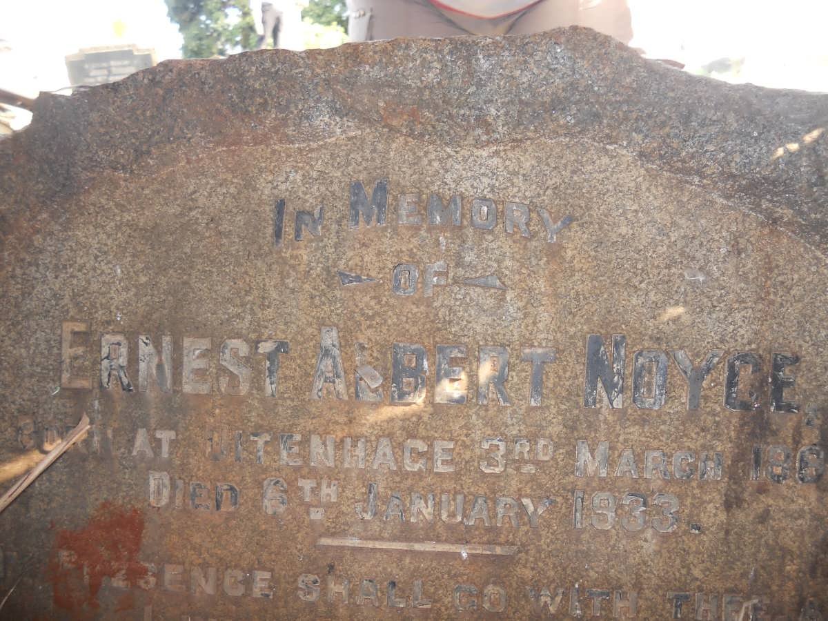 NOYCE Ernest Albert 1868-1933 
