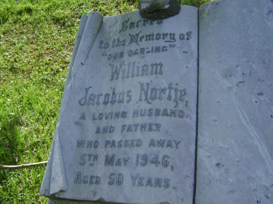 NORTJE William Jacobus -1946