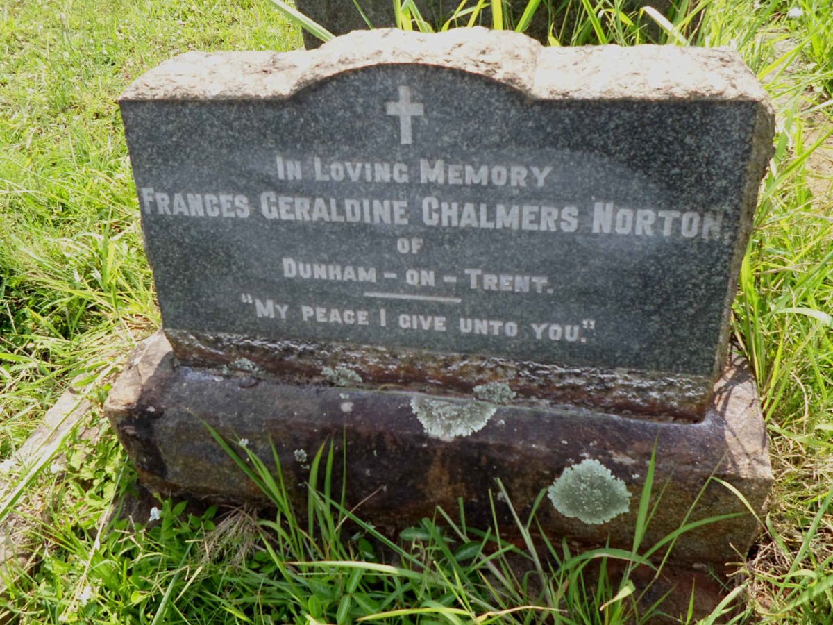 NORTON Frances Geraldine Chalmers