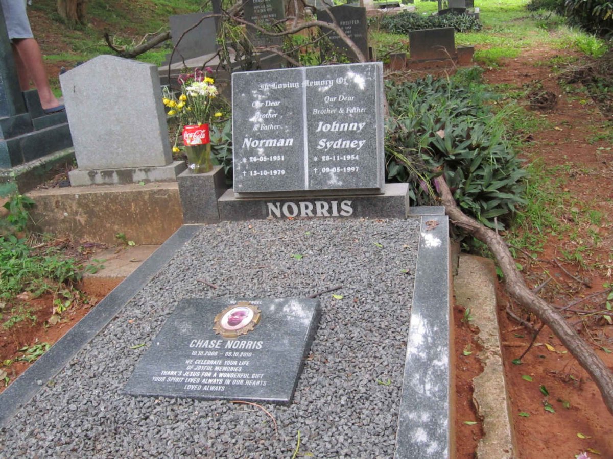 NORRIS Norman 1951-1979 :: NORRIS Johnny Sydney 1954-1997 :: NORRIS Chase 2008-2010