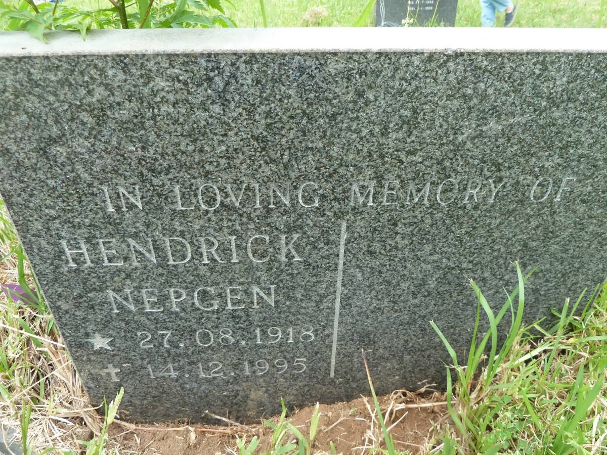 NEPGEN Hendrick 1918-1995