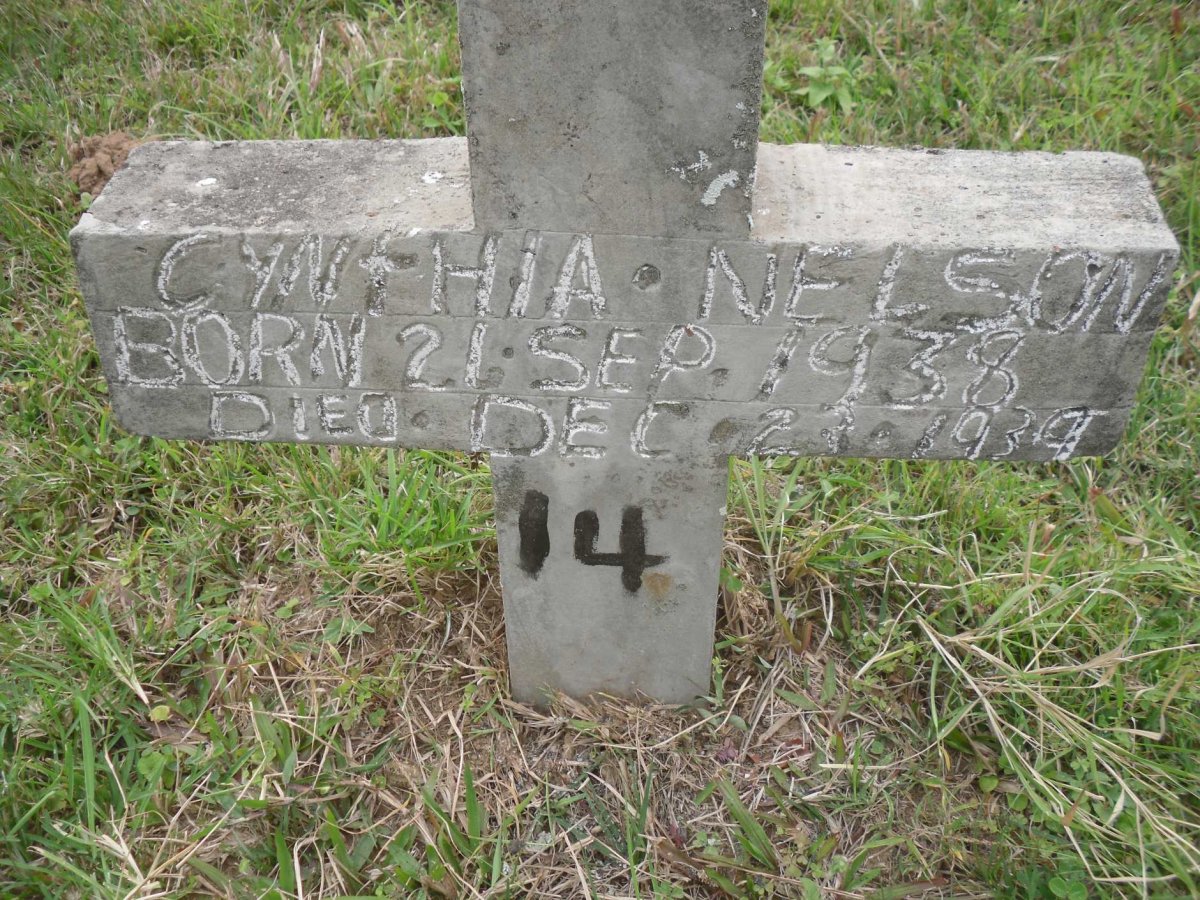 NELSON Cynthia 1938-1939
