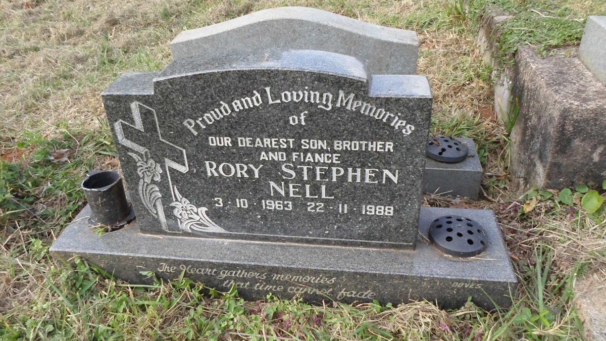 NELL Rory Stephen 1963-1988