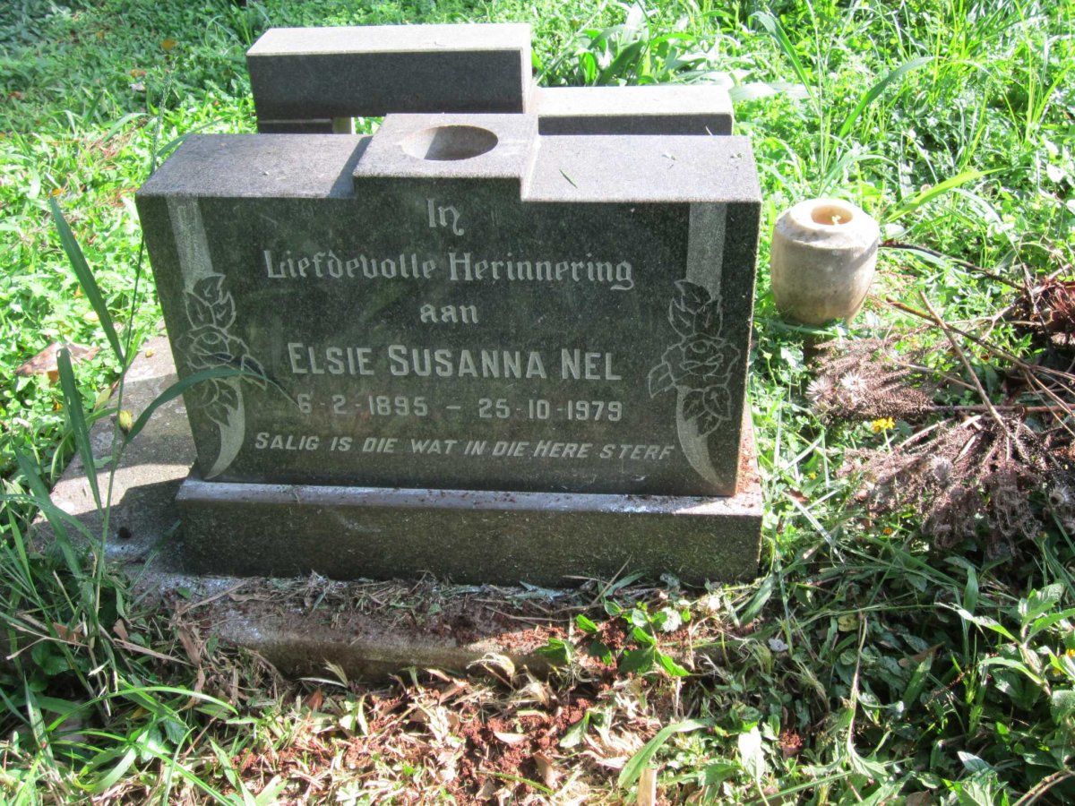 NEL Elsie Susanna 1895-1979