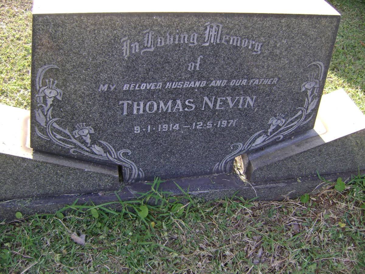 NEVIN Thomas 1914-1971