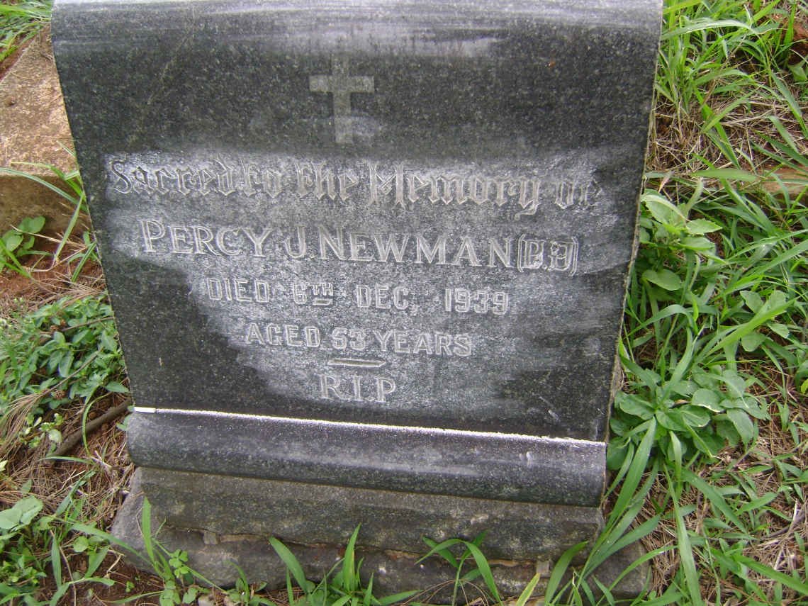 NEWMAN Percy J. -1939